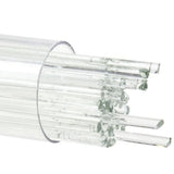 Reactive Ice Transparent Stringers (1009)-2mm-Tube-The Glass Underground