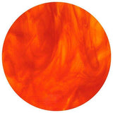 Red, Orange And Yellow Streaky Small Circles - The Glass Underground 
