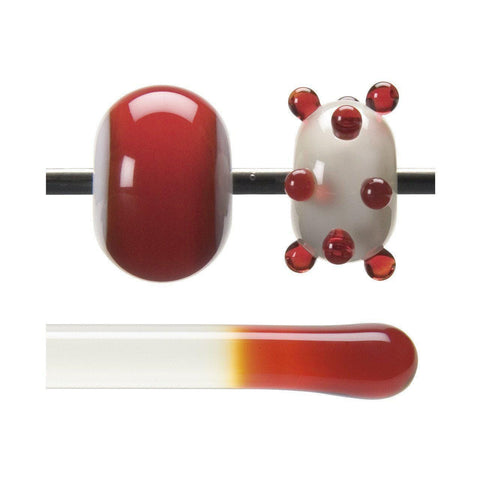 Red Transparent Rod (1122)-1 lb.-The Glass Underground