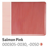 Salmon Pink Opal (305) 3mm-1/2 Sheet-The Glass Underground