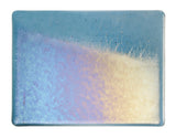 Sea Blue Transparent Irid (1444-31) 3mm-1/2 Sheet-The Glass Underground