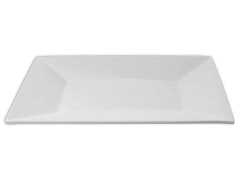 Shallow Large Rectangular Platter - The Glass Underground 