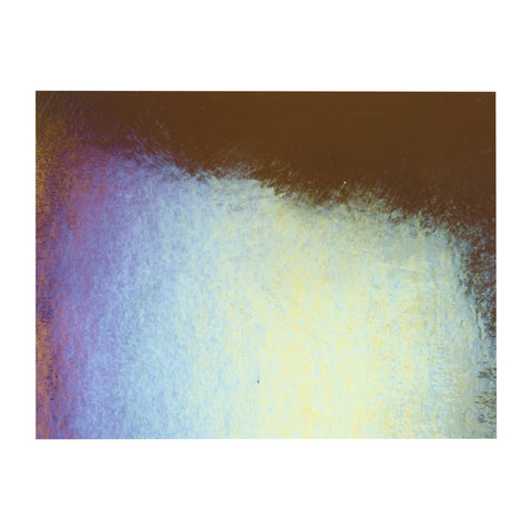 Sienna Transparent Irid (1119-51) 2mm-1/2 Sheet-The Glass Underground