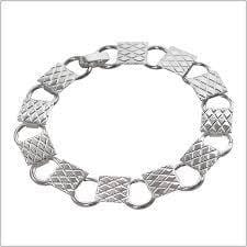 Silver Chain Bracelet-The Glass Underground
