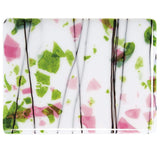 Spring Green and Deep Pink on White (4014) 3mm-1/2 Sheet-The Glass Underground