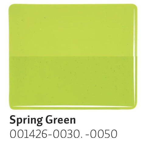Spring Green Transparent (1426) 2mm-1/2 Sheet-The Glass Underground