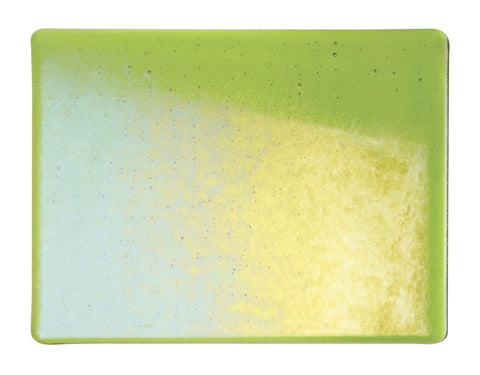 Spring Green Transparent Irid (1426-31) 3mm-1/2 Sheet-The Glass Underground