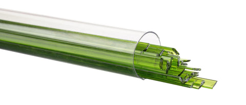 Spring Green Transparent Ribbon (1426) - The Glass Underground 