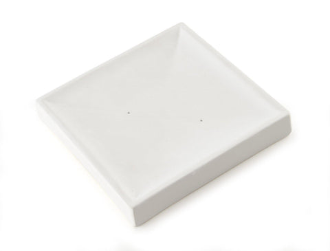 Square Nesting Plate, Small (8757)-The Glass Underground
