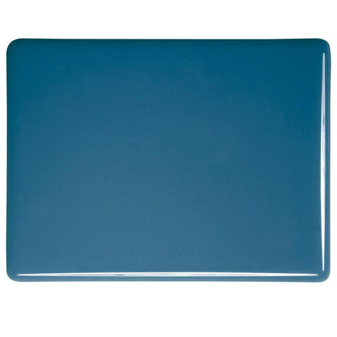 Steel Blue Opal (146) 3mm-1/2 Sheet-The Glass Underground