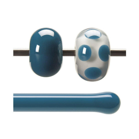 Steel Blue Opal Rod (146)-1 lb.-The Glass Underground
