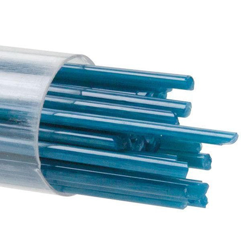 Steel Blue Opal Stringers (146)-2mm-Tube-The Glass Underground