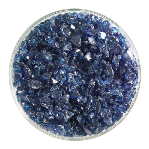 Steel Blue Transparent Frit (1406)-5 lbs.-Coarse-The Glass Underground