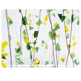 Summer: Green and Yellow on Clear (4112) 3mm-1/2 Sheet-The Glass Underground