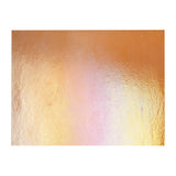Sunset Coral Transparent Irid (1305-51) 2mm-1/2 Sheet-The Glass Underground