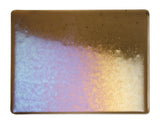 Tan Transparent Irid (1419-31) 3mm-1/2 Sheet-The Glass Underground