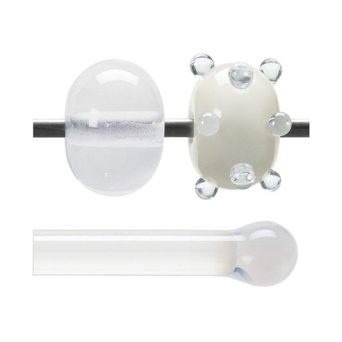 Translucent White Opal Rod (243)-1 lb.-The Glass Underground