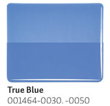 True Blue Transparent (1464) 3mm-1/2 Sheet-The Glass Underground