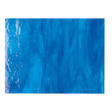 Turquoise Blue, Deep Royal Blue Streaky (2116) 3mm-1/2 Sheet-The Glass Underground