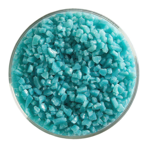 Turquoise Blue Opal Frit (116)-5 lbs.-Coarse-The Glass Underground