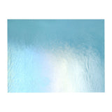 Turquoise Blue Transparent Irid (1116) 2mm-1/2 Sheet-The Glass Underground
