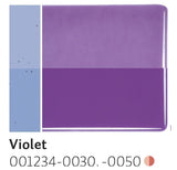 Violet Transparent (1234) 3mm-1/2 Sheet-The Glass Underground