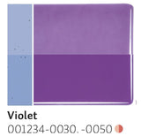 Violet Transparent (1234) 2mm-1/2 Sheet-The Glass Underground