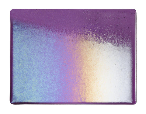 Violet Transparent Irid (1234-51) 2mm-1/2 Sheet-The Glass Underground
