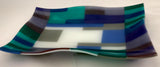 Wavy Rectangular Platter-Default-The Glass Underground