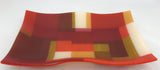 Wavy Rectangular Platter-Default-The Glass Underground