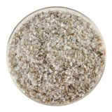 White, Dark Brown Streaky Frit (2109)-5 lbs.-Medium-The Glass Underground