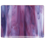 White, Deep Royal Purple, Cranberry Pink Streaky (3328) 3mm-1/2 Sheet-The Glass Underground