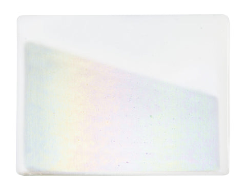 White Opal Irid (113-31) 3mm-1/2 Sheet-The Glass Underground