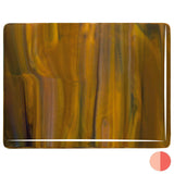 Woodland Brown Opal, Ivory, Black Streaky (3203) 3mm-1/2 Sheet-The Glass Underground