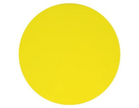 Yellow Opaque Small Circles - The Glass Underground 